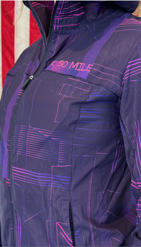 JFK 50 Mile Women's Purple Canopy Jacket